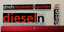 Aufkleber/Sticker: 3x dieseln