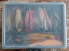 Große Köderbox Gummifische 40Stück Gebraucht