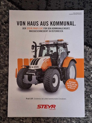 Steyr profi cvt kommunal - steyr,