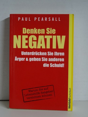 Denken sie negativ paul - denken,