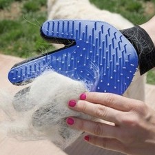 Fellbürste Tierhaar Entferner Handschuh kardier- Hunde Katzen Kamm Kurz Lang NEU