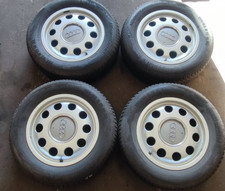 Original Audi Alufelgen 15 zoll 8L0601025E mit Conti Allwetterreifen 195/65/15