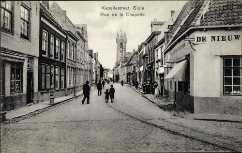 Sluis zeeland niederlande - ak,