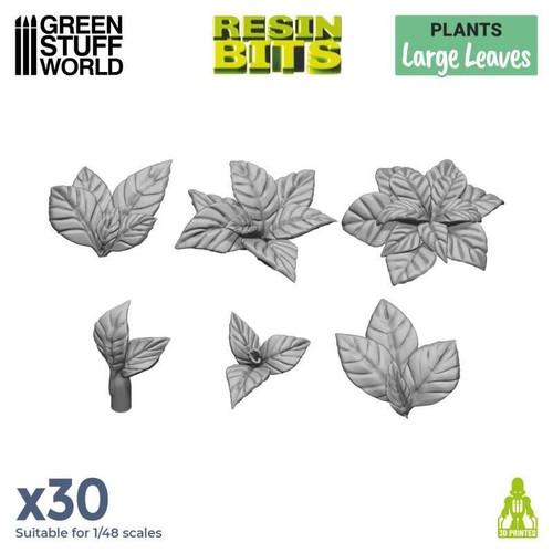 Druckset große blätter - 3d-druckset,