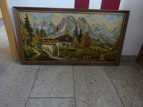 Gobelin bild gebirgslandschadt - bild,