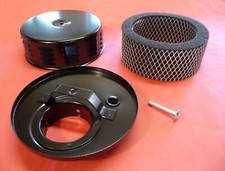 VW Käfer Sportluftfilter Luftfilter ø 13,5cm mit TOP SOUND "SCHWARZ"  045-9084
