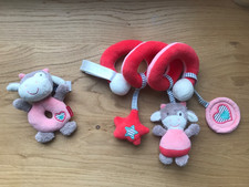 BABYDREAM  Rossmann Kinderwagenkette Rassel Babybett Spielzeug Spirale Greifling