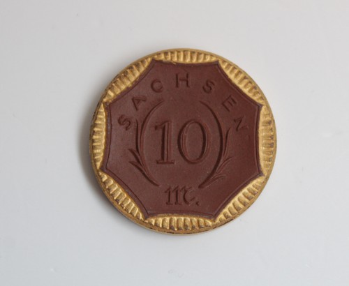 Notgeld porzellan sachsen - porzellan,