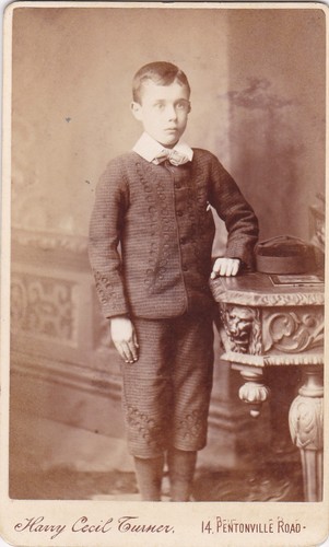 Cdv foto smart youngboy hut - foto., youngboy.