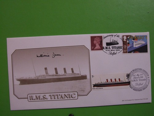 Bhc cover fdc s titanic - fdc, r.m.s
