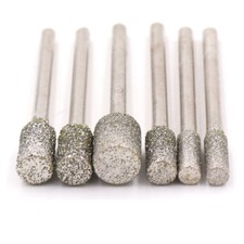 3 mm Schaft Zylinder Diamant