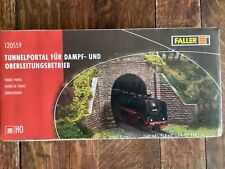 ✅Faller 120559 H0/1:87 Tunnelportal Dampf/Oberleitung - versiegelt" (EV18-6S9/4)