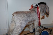 Steiff esel grissy - grissy, reitesel