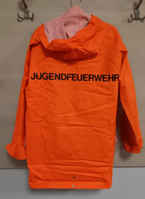 Regenjacke Jugend Feuerwehr mit herausnehmbaren Innenfutter Orange Größe 38 / 40