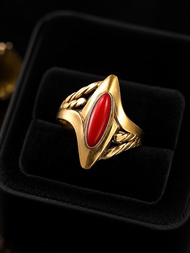 333 gelbgold ring - gelbgold,