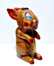 Vintage handgeschnitzte Holz
