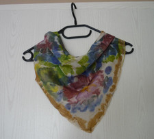 Seidentuch 51x 55cm,  Batik