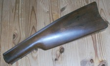 36 cm alter Jagd Gewehr Schaft Holz Holzschaft Kolben Waffe Karabiner England