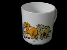 Henkelbecher Tasse Sammeltasse  Elefant Walt Disney 1987 arcopal France