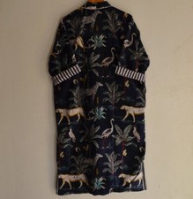 Indian Schwarz Braut Kimono