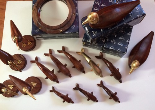 Holzfiguren neu und dekoriert