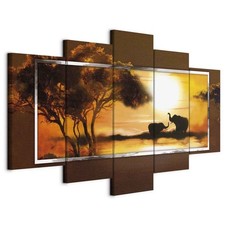 Wandbild 5 tlg Groß