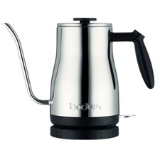 Bodum Bistro Schwanenhals Wasserkocher Chrom 1,0l 1200W