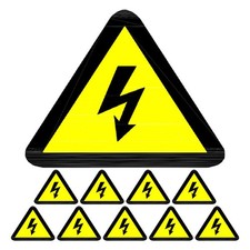  10 PCS Schild Elektrozaun