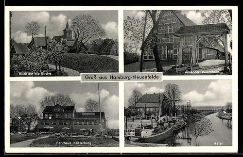 Hamburg neuenfelde - ak, hamburg-neuenfelde