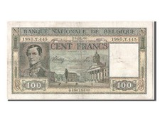 Geldschein, Belgien, 100
