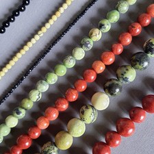 Konvolut  Edelsteinstränge