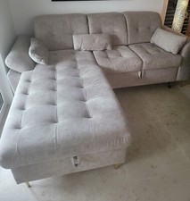 couch beige mit schlaffunktion und bettkasten