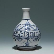 Handpainted Pottery Vase OL. SESAMIN. - Made in Portugal