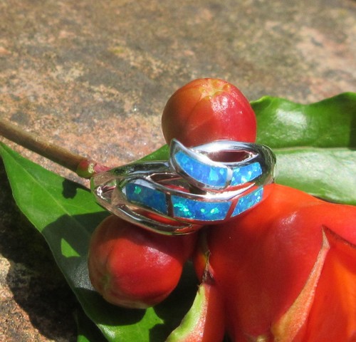 Ring welle sterling silber - ring, 925