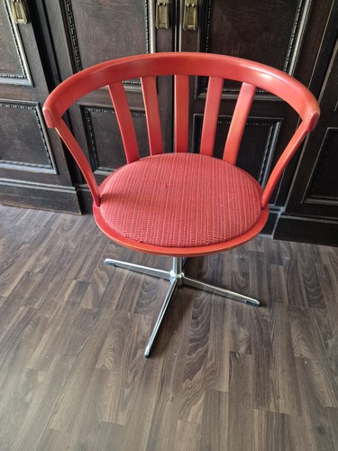 Alter roter schreibtisch stuhl - roter,