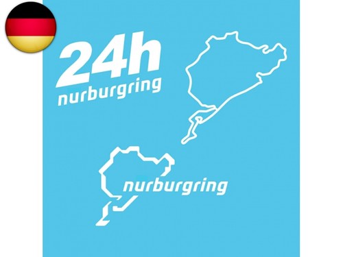 Autodomy nurburgring aufkleber - nurburgring,
