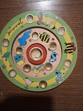 Janosch Tigerente Geburtstagskranz Geburtstagskerze aus Holz  guter Zustand!