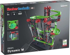 Fischertechnik Dynamic M Marble Run (533872) - Profi Lernspielzeug Murmelbahn