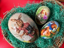 sehr großes altes Osterei 17