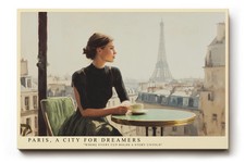 Paul Sinus Wandbild Paris A City for Dreamers – Romantische Pariser Eleganz