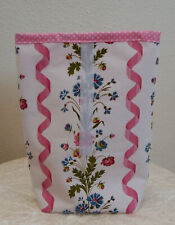 Lunchbag / Wetbag  "Blumenranken", selbst genähtes UNIKAT