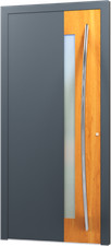 Elegant Aluminiumtür Komplett