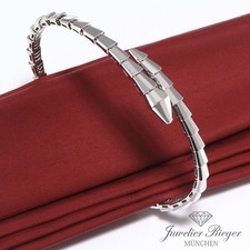 Bulgari Armreif Serpenti Viper Weissgold 750 2024 Größe L 359399 Gold