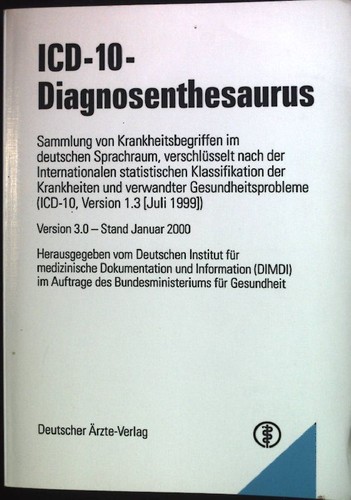 Icd diagnosenthesaurus - icd-10-diagnosenthesaurus,