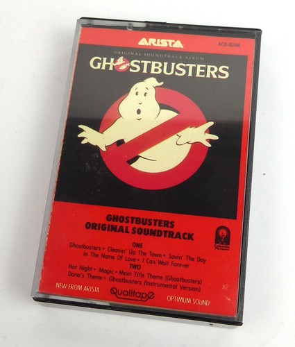 Musikkassette ghostbusters - -,