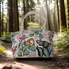 NWOT - Anuschka Hand Painted