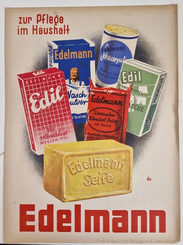 Edelmann seife original alte - original,
