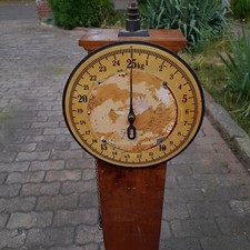 Sackwaage Zeigerwaage Schnellwaage Teehändler Kaffeehändler Waage Rarität selten