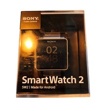 SONY SmartWatch 2 SW2 Uhr Armbanduhr 2013 Android Silber Metallarmband Bluetooth