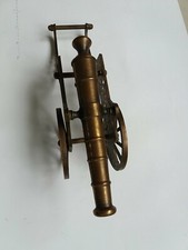 Kanone, Deko, Tisch, Fensterbank, Tischkanone, Vitrinenschrank, Kupfer Farbe 